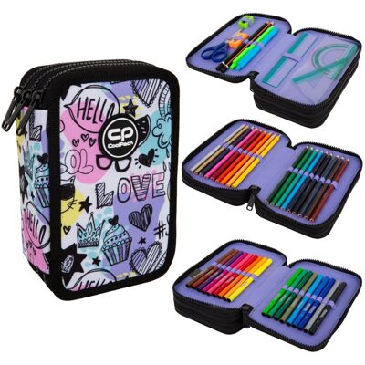 Patio Piórnik Potrójny Mood Jumper 3 Coolpack, 46 Elementów Patio Piórnik Potrójny Mood Jumper 3 Coolpack, 46 Elementów