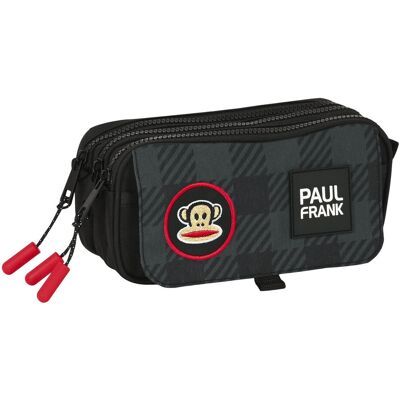 Safta Piórnik Potrójny Paul Frank Campers Czarny (21,5 X 10 X 8 Cm) Safta Piórnik Potrójny Paul Frank Campers Czarny (21,5 X 10 X 8 Cm)