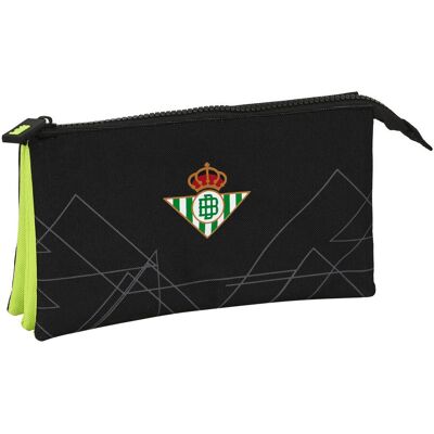 Safta Piórnik Potrójny Real Betis Balompié Czarny Limonka 22 X 12 X 3 Cm Safta Piórnik Potrójny Real Betis Balompié Czarny Limonka 22 X 12 X 3 Cm