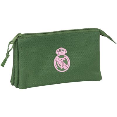 Safta Piórnik Potrójny Real Madrid C.F. Khaki 22 X 12 X 3 Cm Safta Piórnik Potrójny Real Madrid C.F. Khaki 22 X 12 X 3 Cm