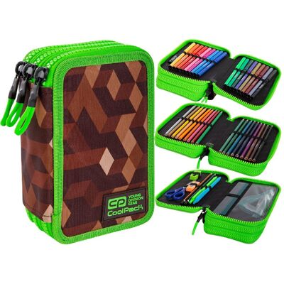 Coolpack - Jumper 3 City Jungle - Etui na kredki Coolpack - Jumper 3 City Jungle - Etui na kredki