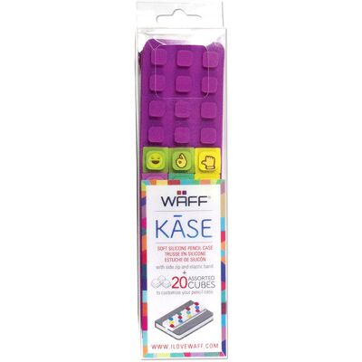 Piórnik saszetka dla dzieci, Aladine, klocki, purpurowy Piórnik saszetka dla dzieci, Aladine, klocki, purpurowy