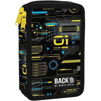 Derform Piórnik Z Wyposażeniem Dwukomorowy Dla Chłopca Backup Cyber Attack Derform Piórnik Z Wyposażeniem Dwukomorowy Dla Chłopca Backup Cyber Attack
