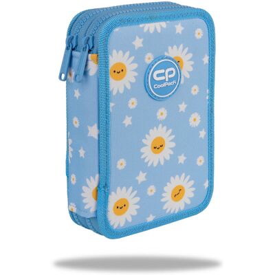 Patio Piórnik Z Wyposażeniem Dwukomorowy Dla Dzieci Coolpack Jumper 2 Daisy Sun Kwiaty Niebieski Patio Piórnik Z Wyposażeniem Dwukomorowy Dla Dzieci Coolpack Jumper 2 Daisy Sun Kwiaty Niebieski