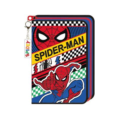 Piórnik z wyposażeniem jednokomorowy dla chłopca, Beniamin, Spider-Man, niebieski Piórnik z wyposażeniem jednokomorowy dla chłopca, Beniamin, Spider-Man, niebieski