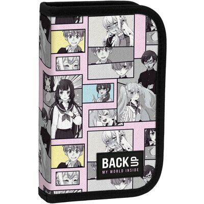 Derform Piórnik Z Wyposażeniem Jednokomorowy Dla Dzieci, Backup, My Hero Academia, Różowy Derform Piórnik Z Wyposażeniem Jednokomorowy Dla Dzieci, Backup, My Hero Academia, Różowy
