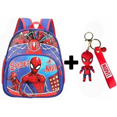Jelly Pens Plecak Do Przedszkola Przedszkolny Kieszenie Spiderman Dla Chłopca + Brelok Jelly Pens Plecak Do Przedszkola Przedszkolny Kieszenie Spiderman Dla Chłopca + Brelok