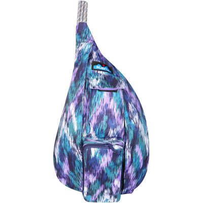 Kavu Takealong Plecak na jedno ramię Kavu Mini Rope Sling - glacier ikat Kavu Takealong Plecak na jedno ramię Kavu Mini Rope Sling - glacier ikat
