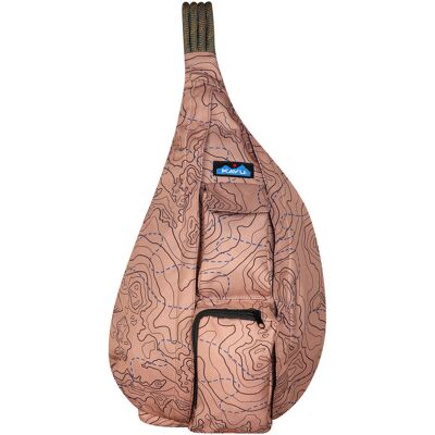 Kavu Takealong Plecak na jedno ramię Kavu Rope Sling - sea map Kavu Takealong Plecak na jedno ramię Kavu Rope Sling - sea map