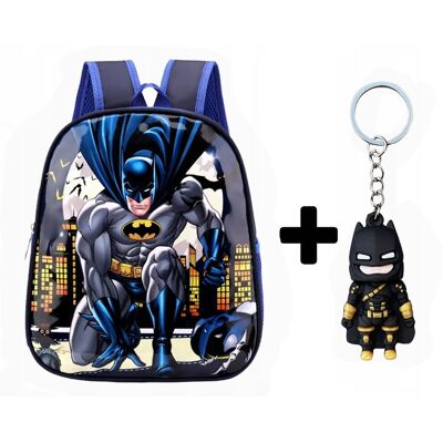 Jelly Pens Plecak Przedszkolny Dla Chłopca Dzieci Do Szkoły Batman Chłopięcy + Brelok Jelly Pens Plecak Przedszkolny Dla Chłopca Dzieci Do Szkoły Batman Chłopięcy + Brelok