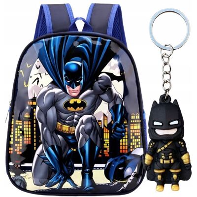 Jelly plecak przedszkolny dla chłopca dzieci do szkoły BATMAN chłopięcy + BRELOK Jelly plecak przedszkolny dla chłopca dzieci do szkoły BATMAN chłopięcy + BRELOK