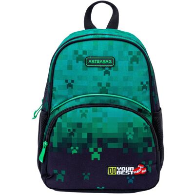 Plecak dla przedszkolaka dla chłopca w piksele Astrabag Do Your Best AK300 Plecak dla przedszkolaka dla chłopca w piksele Astrabag Do Your Best AK300