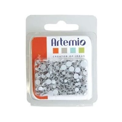 Ruchome Oczy - Artemio - Mini - 200 Sztuk - 3, 4 I 5 Mm - Idealne Do Zabaw Kreatywnych Ruchome Oczy - Artemio - Mini - 200 Sztuk - 3, 4 I 5 Mm - Idealne Do Zabaw Kreatywnych