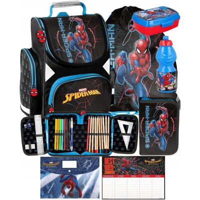 Paso Spidey Tornister Szkolny Dla Chłopaka Spiderman Piórnik Worek Gimnastyczny Teczka Plan Lekcji Bidon Śniadaniówka Paso Spidey Tornister Szkolny Dla Chłopaka Spiderman Piórnik Worek Gimnastyczny Teczka Plan Lekcji Bidon Śniadaniówka