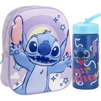 inna (Inny) STITCH BIDON + PLECAK DZIECIĘCY PRZEDSZKOLNY 3D JEDNOKOMOROWY 31cm inna (Inny) STITCH BIDON + PLECAK DZIECIĘCY PRZEDSZKOLNY 3D JEDNOKOMOROWY 31cm