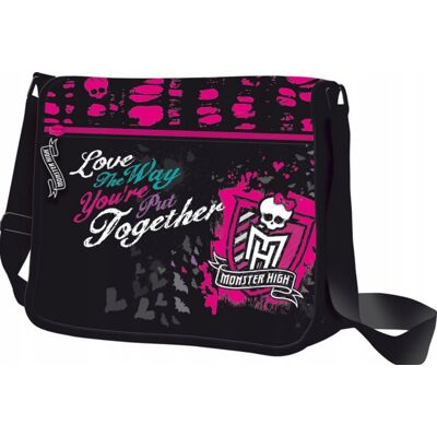 St.Majewski StMajewski, Monster High, torba szkolna na ramię listonoszka A4 St.Majewski StMajewski, Monster High, torba szkolna na ramię listonoszka A4