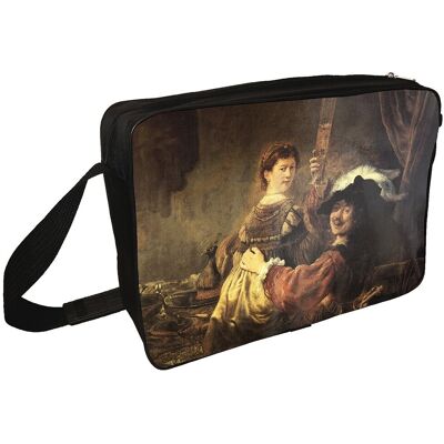 Szyjemy Sztukę Torba na ramię Autoportret z Saskią Rembrandt Szyjemy Sztukę Torba na ramię Autoportret z Saskią Rembrandt