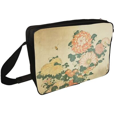 Szyjemy Sztukę Torba na ramię Chryzantemy i pszczoła Katsushika Hokusai Szyjemy Sztukę Torba na ramię Chryzantemy i pszczoła Katsushika Hokusai
