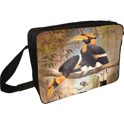 Szyjemy Sztukę Torba na ramię Concave casque Hornbill Joseph Wolf Szyjemy Sztukę Torba na ramię Concave casque Hornbill Joseph Wolf