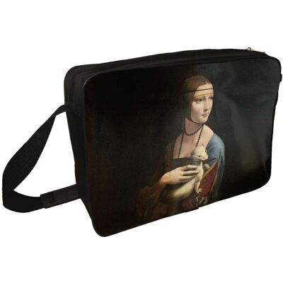 Szyjemy Sztukę Torba na ramię Dama z gronostajem Leonardo da Vinci Szyjemy Sztukę Torba na ramię Dama z gronostajem Leonardo da Vinci