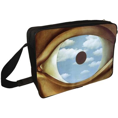 Szyjemy Sztukę Torba na ramię Fałszywe lustro René Magritte Szyjemy Sztukę Torba na ramię Fałszywe lustro René Magritte