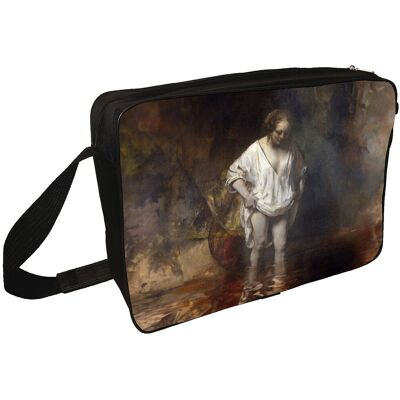 Szyjemy Sztukę Torba na ramię Hendrickje kąpiąca się w rzece Rembrandt Szyjemy Sztukę Torba na ramię Hendrickje kąpiąca się w rzece Rembrandt