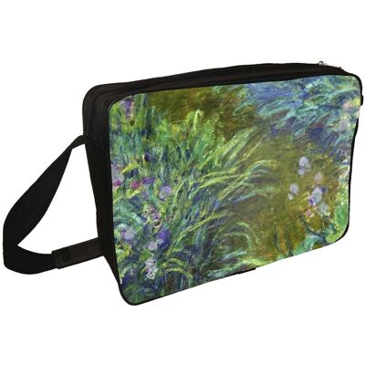 Szyjemy Sztukę Torba na ramię Irysy Claude Monet Szyjemy Sztukę Torba na ramię Irysy Claude Monet