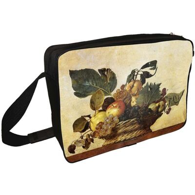 Szyjemy Sztukę Torba na ramię Kosz z owocami Caravaggio Szyjemy Sztukę Torba na ramię Kosz z owocami Caravaggio