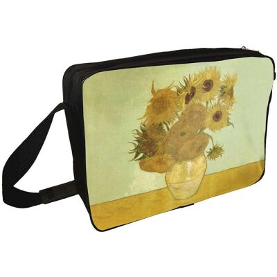 Szyjemy Sztukę Torba na ramię Martwa natura: wazon z piętnastoma słonecznikami Vincent Van Gogh Szyjemy Sztukę Torba na ramię Martwa natura: wazon z piętnastoma słonecznikami Vincent Van Gogh