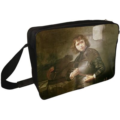 Szyjemy Sztukę Torba na ramię Młody mężczyzna w złotej zbroi Rembrandt Szyjemy Sztukę Torba na ramię Młody mężczyzna w złotej zbroi Rembrandt