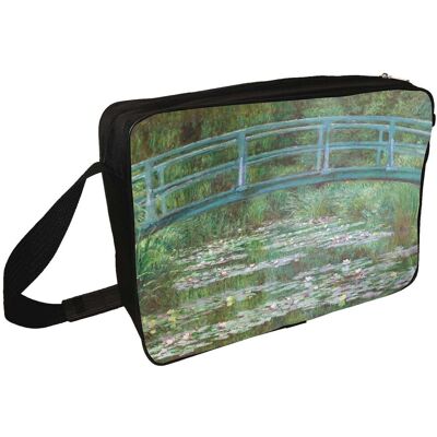 Szyjemy Sztukę Torba na ramię Most nad stawem z liliami wodnymi Claude Monet Szyjemy Sztukę Torba na ramię Most nad stawem z liliami wodnymi Claude Monet