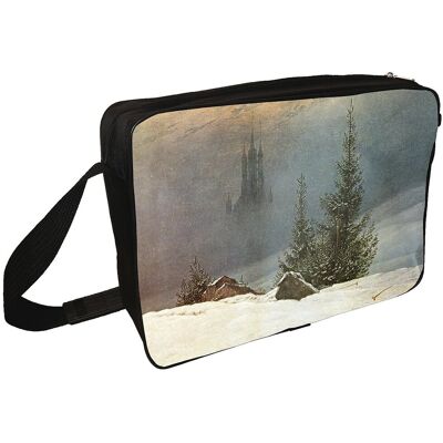 Szyjemy Sztukę Torba na ramię Pejzaż zimowy Caspar David Friedrich Szyjemy Sztukę Torba na ramię Pejzaż zimowy Caspar David Friedrich