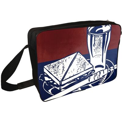 Szyjemy Sztukę Torba na ramię Sandwich and soda Roy Lichtenstein Szyjemy Sztukę Torba na ramię Sandwich and soda Roy Lichtenstein