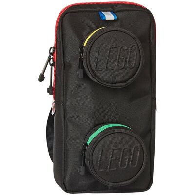 Torba na ramię Sling Bag Brick 1x2 LEGO - black / multi Torba na ramię Sling Bag Brick 1x2 LEGO - black / multi