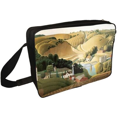 Szyjemy Sztukę Torba na ramię Stone City Grant Wood Szyjemy Sztukę Torba na ramię Stone City Grant Wood