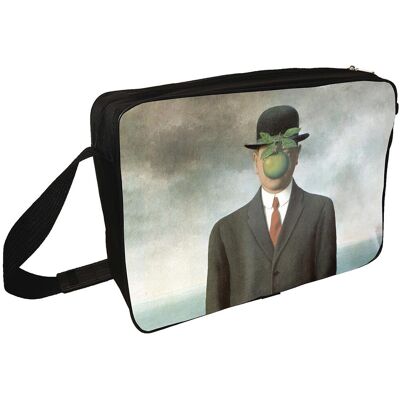 Szyjemy Sztukę Torba na ramię Syn człowieczy René Magritte Szyjemy Sztukę Torba na ramię Syn człowieczy René Magritte