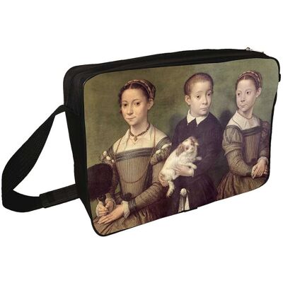 Szyjemy Sztukę Torba na ramię Troje dzieci z psem Sofonisba Anguissola Szyjemy Sztukę Torba na ramię Troje dzieci z psem Sofonisba Anguissola