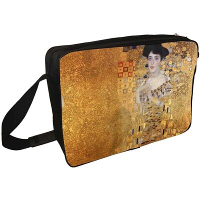 Szyjemy Sztukę Torba na ramię Złota Adela Gustav Klimt Szyjemy Sztukę Torba na ramię Złota Adela Gustav Klimt