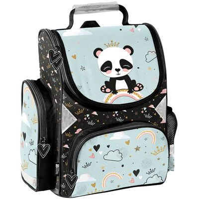 Tornister Szkolny Dla Dziewczynki, Panda, Błąkitny, Paso Tornister Szkolny Dla Dziewczynki, Panda, Błąkitny, Paso