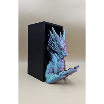Inny producent Zaczytany Smok ozdobna podpórka na książki (Book Nook) Inny producent Zaczytany Smok ozdobna podpórka na książki (Book Nook)