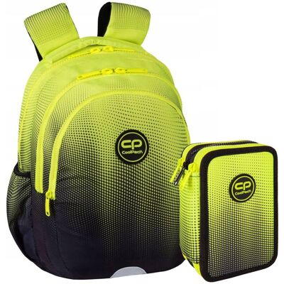 Patio Zestaw Dla Chłopca Do Klasy 1-3 Plecak I Piórnik Coolpack Lemon Żółto Czarny Patio Zestaw Dla Chłopca Do Klasy 1-3 Plecak I Piórnik Coolpack Lemon Żółto Czarny