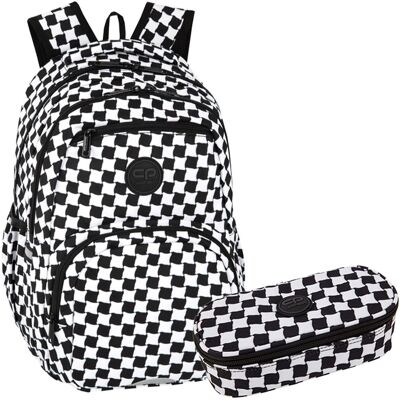 Patio Zestaw Do Klasy 4-8 Plecak I Piórnik Coolpack Pepit Kratka Patio Zestaw Do Klasy 4-8 Plecak I Piórnik Coolpack Pepit Kratka