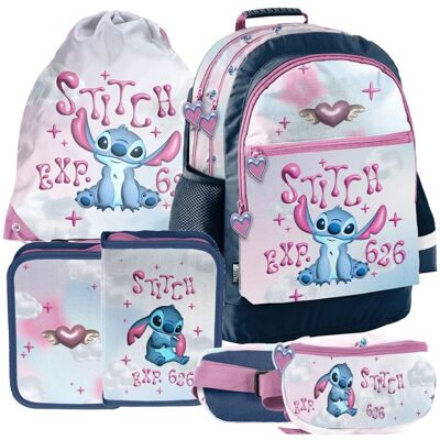 Paso ZESTAW szkolny plecak piórnik saszetka/nerka Lilo i Stitch EXP. 626 Paso ZESTAW szkolny plecak piórnik saszetka/nerka Lilo i Stitch EXP. 626