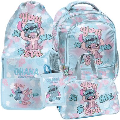 Paso Zestaw szkolny plecak piórnik torba Lilo i Stitch Angel Ohana Paso Zestaw szkolny plecak piórnik torba Lilo i Stitch Angel Ohana