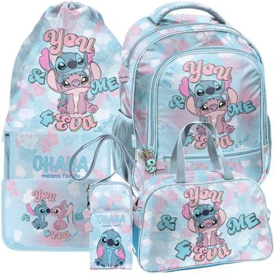 Paso ZESTAW szkolny plecak piórnik torba Lilo i Stitch Angel Ohana Paso ZESTAW szkolny plecak piórnik torba Lilo i Stitch Angel Ohana