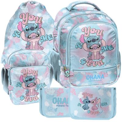 Paso ZESTAW szkolny plecak piórnik torebka na ramię Lilo i Stitch Angel Ohana Paso ZESTAW szkolny plecak piórnik torebka na ramię Lilo i Stitch Angel Ohana
