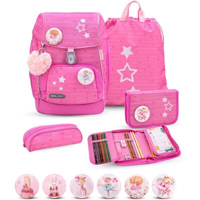 BELMIL Zestaw szkolny Premium Comfy Plus Candy, 5-częściowy BELMIL Zestaw szkolny Premium Comfy Plus Candy, 5-częściowy
