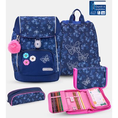 BELMIL Zestaw szkolny Premium Comfy Plus Sapphire, 5-częściowy BELMIL Zestaw szkolny Premium Comfy Plus Sapphire, 5-częściowy