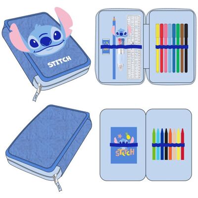 Cerda Piórnik Disney Stitch Double Pencil Case Cerda Piórnik Disney Stitch Double Pencil Case