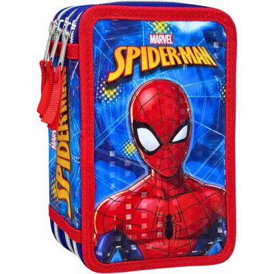 Inny producent Piórnik Z Wyposażeniem 44 Elementy 3d Spiderman Dla Chłopca 20 Cm 3 Komory Inny producent Piórnik Z Wyposażeniem 44 Elementy 3d Spiderman Dla Chłopca 20 Cm 3 Komory